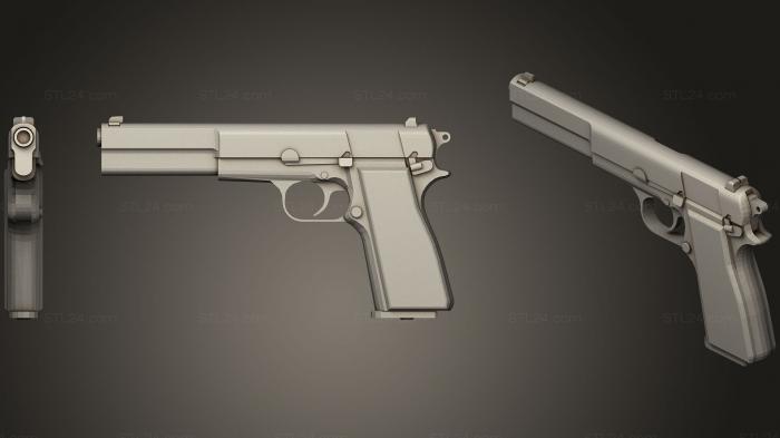 Weapon (Guns 0314, WPN_0074) 3D models for cnc